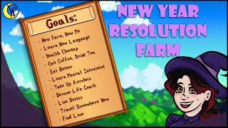 New Years Resolution Farm  New Farm New Me [upl. by Mateya]