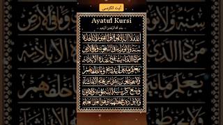 AYAT UL KURSI آیت الکرسی ayatulkursi quranrecitation shor shortvideo [upl. by Kusin107]