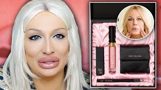 Reviewing the Jennifer Coolidge X Elf Lip Kit [upl. by Aciretehs493]