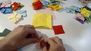 Teselas con origami 1 [upl. by Tterrab]