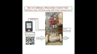 How to Calibrate a Masoneilan Control ValvePositioner TypeSVIII by using AMS Field Communicator [upl. by Roots]