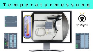 Temperaturerfassung TIA Portal Grundlagen  SPS programmieren  Online Aufbaukurs Kapitel 541 [upl. by Anaib]