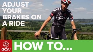 How To Adjust Your Brakes On A Ride  Roadside Maintenance [upl. by Ahpla339]