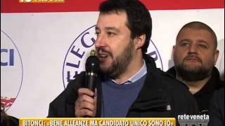 08032014BITONCI «BENE ALLEANZE MA IL CANDIDATO UNICO SONO IO» [upl. by Feer]