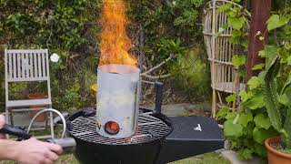 The BBQ Dragon Fan Lives Up to the Hype It Starts Fires Faster and we LITERALLY Use It Every Day [upl. by Tomchay862]