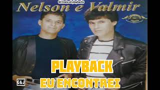 Eu Encontrei  Canarinhos de Cristo Playback [upl. by Daile784]