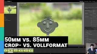 CropFormat vs Vollformat  50mm vs 85mm  Ein Vergleich [upl. by Nydnarb]