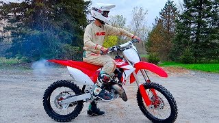 2019 CR125 2 STROKE FIRST RIDE [upl. by Conrado792]