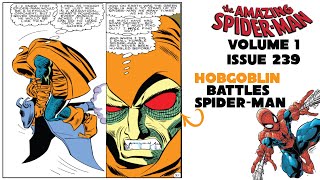 SpiderMan Battles Hobgoblin First Time Amazing SpiderMan Volume 1 Issue 239 Comic Book Summary [upl. by Gereld783]