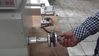 coil winding machine working video [upl. by Alimrahs]