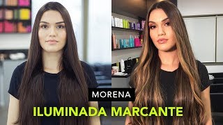 Como Fazer Morena Iluminada Marcante [upl. by Adnama]