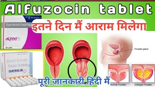 Flotral 10 tablet uses in hindi  Alfuzosin prolonged release tablets ip 10mg uses [upl. by Araid867]