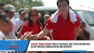 Phillip Salvador may track record nga ba na pwedeng pagbasehan ng mga botante  DWIZTRACKRECORD [upl. by Ekaterina181]