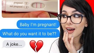 FUNNIEST PREGNANCY TEXTS FAILS [upl. by Atiana]