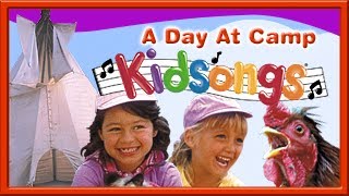 A Day at Camp part 3 by Kidsongs  Hokey Pokey  The Saints Go Marching  Kids Camp Songs  PBS Kids [upl. by Dickie]