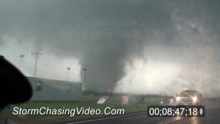 5242011 Canton OK Wedge Tornado BRoll stock footage [upl. by Einned160]