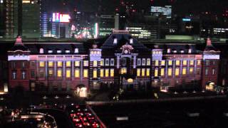 DSCF7824東京駅プロジェクションマッピングTOKYO STATION VISION 20120920リハーサル [upl. by Renraw398]