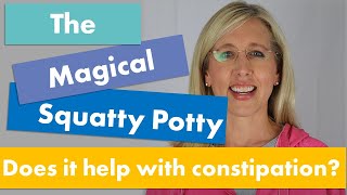 Squatty Potty Review  How does it help with constipation [upl. by Aramois]