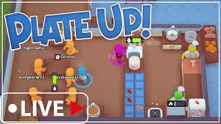 🔴 Live  Plate Up  Feed The Hungry Customers [upl. by Htiekal427]