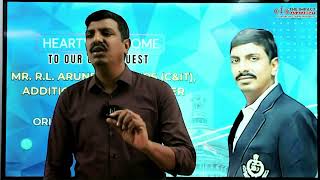 Blooms Academy presents  RL Arun Prasad IRS emotional speech on career life and civils [upl. by Ahsetel296]