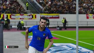 PES 2021 Gameplay  Italia  Belgio  Lega delle Nazioni 2024 [upl. by Hessler855]