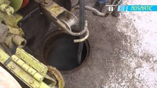 Manhole Cleaner  Schachtreiniger  Mosmatic Switzerland [upl. by Ambrogino]