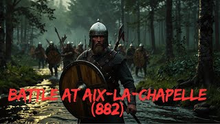 The Battle of AixlaChapelle 882 A Fierce Confrontation Between the Frankish and Viking Armies [upl. by Zaob735]