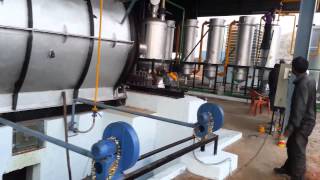 Tyre Pyrolysis Plant by K G N Industries [upl. by Onivag]