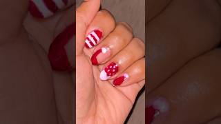 Asked him to do Christmas themed nails🤭🎄🎅nails christmasnails nailart naildesign viralshorts [upl. by Attem692]