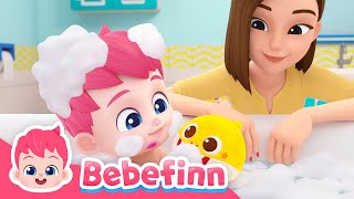 🛁Lets Have Fun Bubble Bath  EP53  Bebefinn Bath Song  Nursery Rhymes amp Kids Songs [upl. by Ennyroc]