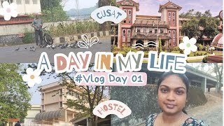 DAY IN MY LIFE  01 CUSATCusat ladies hostelfood Malayalam YouTube channel [upl. by Nwahsauq287]