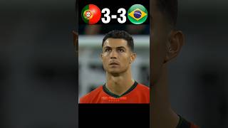 Ronaldo Aura 🐐 Portugal vs Brazil Semifinals World Cup 2026 Imaginary football shorts [upl. by Naimaj152]