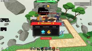 Roblox Tower Defense Simulator Speedrun  Sky Island  8 min 37 sec  all tower  easy mode [upl. by Kinnard441]