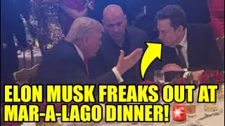 Elon Musk’s “MASSIVE BLOWUP” At MaraLago Dinner Is REVEALED [upl. by Hersh495]