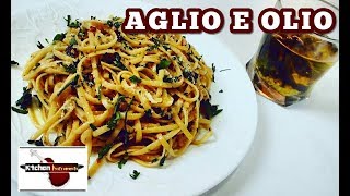 How to Make Linguine Aglio E Olio From Chef  Kitchen Instruments [upl. by Blakely735]