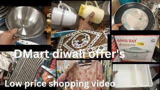 DMart diwali offer  low price useful items  new organisers  at yasomalis youtube channel [upl. by Delaine]