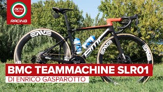 La BMC TEAMMACHINE SLR01 di Enrico Gasparotto  Biciclette dei professionisti [upl. by Azer]