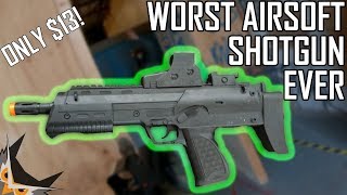 I Found the WORST Airsoft Shotgun Ever  UKARMS MAG 7 [upl. by Siubhan]