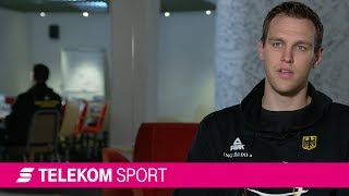 Johannes Voigtmann im Interview  Basketball  Telekom Sport [upl. by Glenna255]