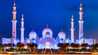 Sheikh Zayed Grand Mosque Abu Dhabi Day amp Night Views Full Tour in 4K Worlds Beautiful Mosque [upl. by Sumahs343]