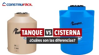 TANQUE vs CISTERNA  ¿Cuáles son las diferencias  Construfácil  Rotoplas  Programa BiTV [upl. by Vivianne12]