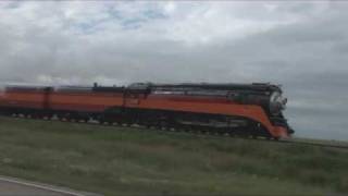 Steam Train SP 4449 in North Dakota [upl. by Nylacaj489]