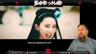 BANDMAID  influencer Official Music Video  OLDSKULENERD REACTION [upl. by Gunther679]