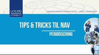 Periodisering i Microsoft Dynamics NAV [upl. by Guyon985]