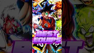 BEST EQUIPMENTS FOR THE NEW GINYU FORCE UNITS  Dragon Ball Legends dblegends dragonballlegends [upl. by Amoreta]