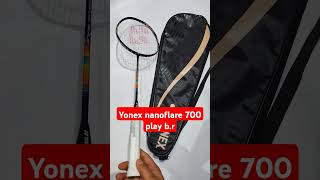 Yonex nanoflare 700 play second generation badminton racket badminton racket Nanoflare 700play [upl. by Bertram]