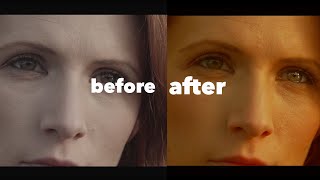 Cinematic Color grade in Davinci Resolve Before amp After [upl. by Eblehs]