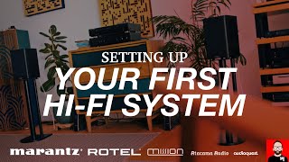 Setting up your FIRST hifi system [upl. by Enileqcaj]