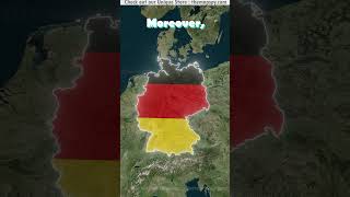 This is Why Germany has a perfect Geography😲 shorts [upl. by Esimehc]