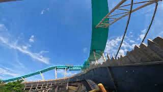 Europa Park Wodan Front Row POV May 2024 [upl. by Sennahoj]